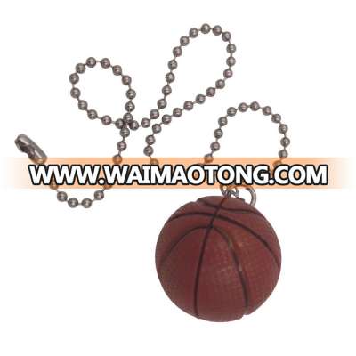 Pull Chain Extender with Basketball Perfect for Ceiling Fan and Lamp Pulls