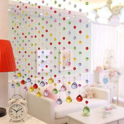 Wholesale crystal beaded curtains for living room elegant