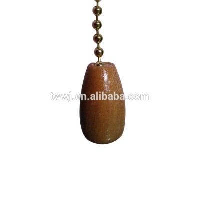 Ceiling Fan Pull Chain with Wooden Knob