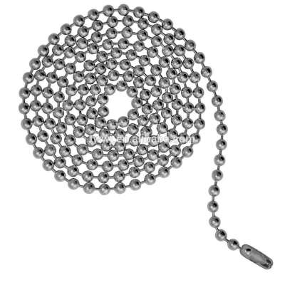 1-12mm Stainless steel Brass Metal Ball Chain