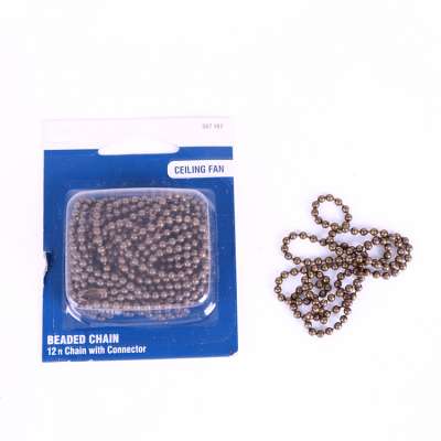 Wholesale Stainless Steel Nickel Metal  Beaded Ball Chain And Key Chain