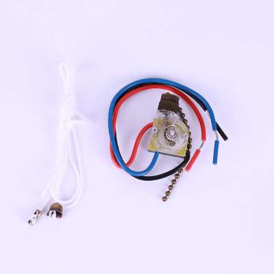 Fan Switch Pull Chain Cord Switch 3 Speed 4 Wire for Fans Appliances