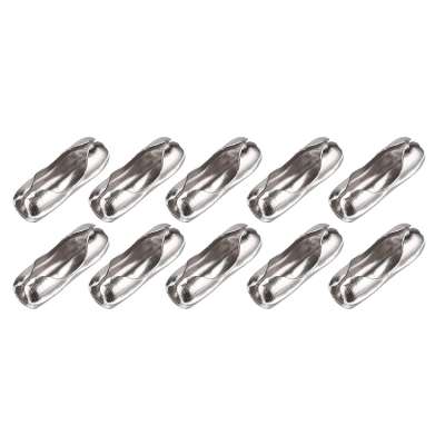 Wholesale nickel plated standard ball chain clasps for jewelry