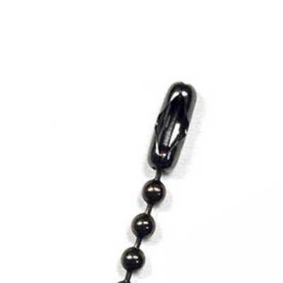 Black Metal Stainless Steel Ball Bead Chain Connector